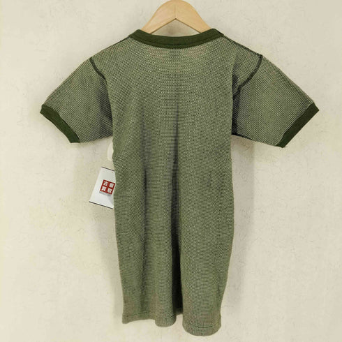 80-90s 半袖 サーマル リンガーT レディース M