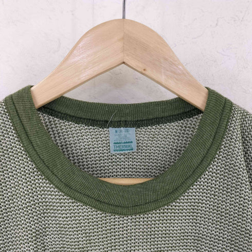 80-90s 半袖 サーマル リンガーT レディース M