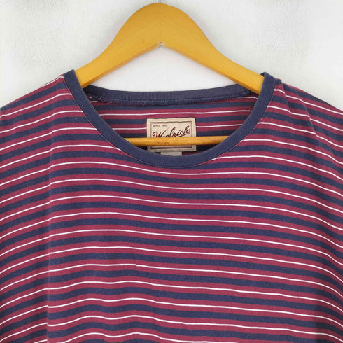 ウールリッチ WOOLRICH ボーダー S/S カットソー メンズ import:L