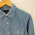ダブルタップス WTAPS CELL LS CHAMBRAY セル シャンブレー シャツ インディゴブルー メンズ JPN:1