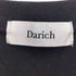 ダーリッチ Darich 25ss ラインロゴVネックTシャツ レディース FREE