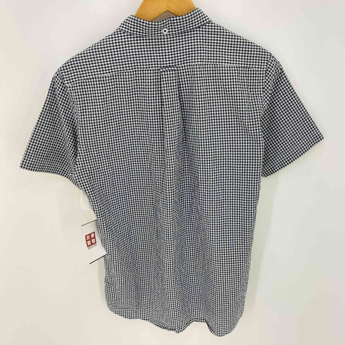 ダブルタップス WTAPS シアサッカー ギンガムチェック ボタンダウン 半袖シャツ メンズ JPN:S