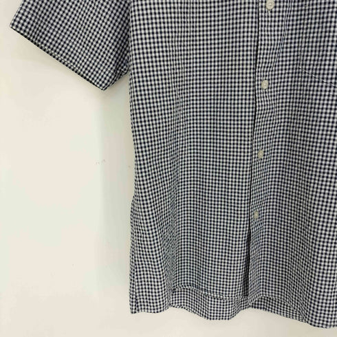 ダブルタップス WTAPS シアサッカー ギンガムチェック ボタンダウン 半袖シャツ メンズ JPN:S