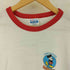ヘインズ Hanes 80s MADE IN USA キャラクタープリント クルーネックリンガーTシャツ メンズ import:L
