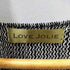 LOVE JOLIE ギザギザストライプ プリ―ス S/S Uネック ブラウス レディース