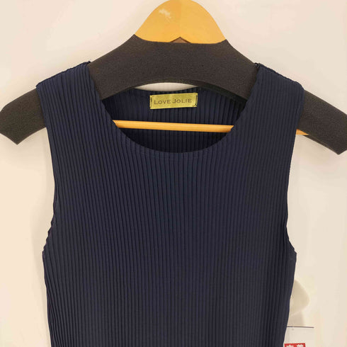 LOVE JOLIE ペイント総柄 プリーツ S/S ワンピース レディース
