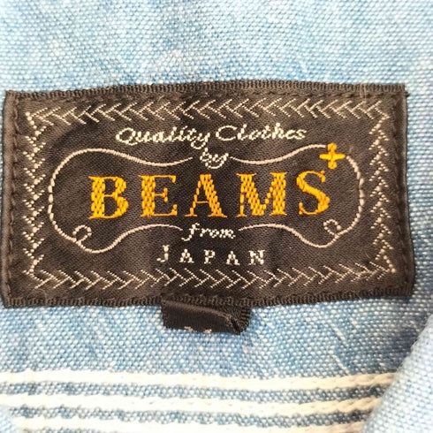 ビームスプラス BEAMS+ シャンブレーワークシャツ メンズ JPN:M