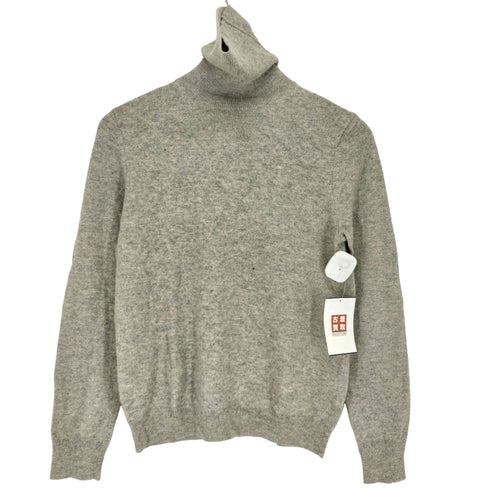 ユニクロ UNIQLO CASHMERE 100% カシミヤタートルネックセーター レディース JPN:L