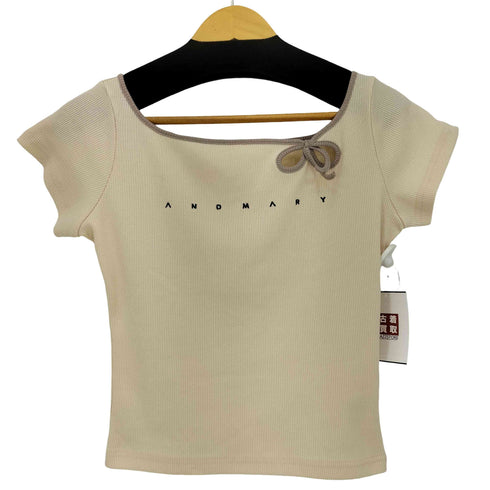 アンドマリー AND MARY Baby ribbon tops レディース FREE