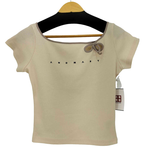 アンドマリー AND MARY Baby ribbon tops レディース FREE