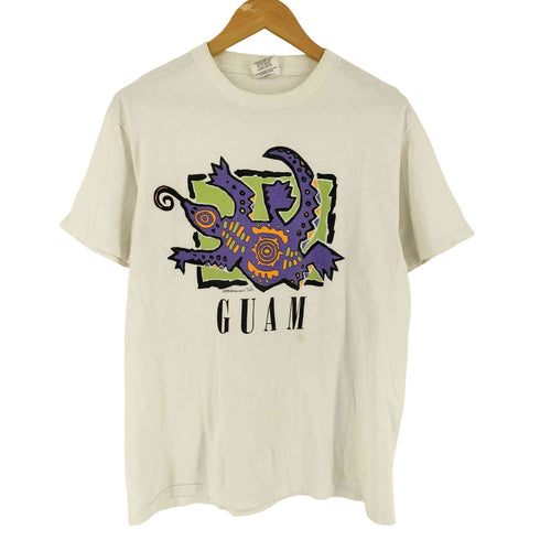 bumwraps 90s MADE IN USA プリントクルーネックS/S Tシャツ メンズ import:M