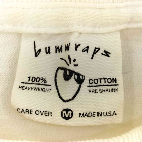 bumwraps 90s MADE IN USA プリントクルーネックS/S Tシャツ メンズ import:M