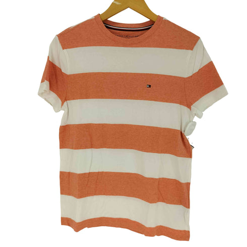 トミーヒルフィガー TOMMY HILFIGER 刺繍ロゴ S/S Tシャツ レディース S