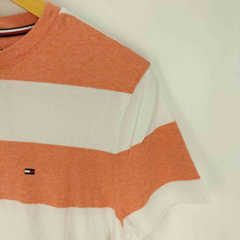 トミーヒルフィガー TOMMY HILFIGER 刺繍ロゴ S/S Tシャツ レディース S