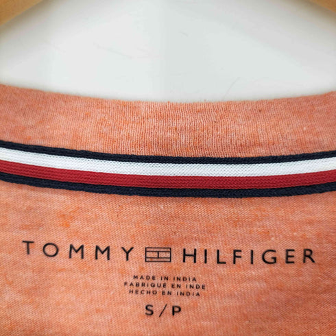 トミーヒルフィガー TOMMY HILFIGER 刺繍ロゴ S/S Tシャツ レディース S