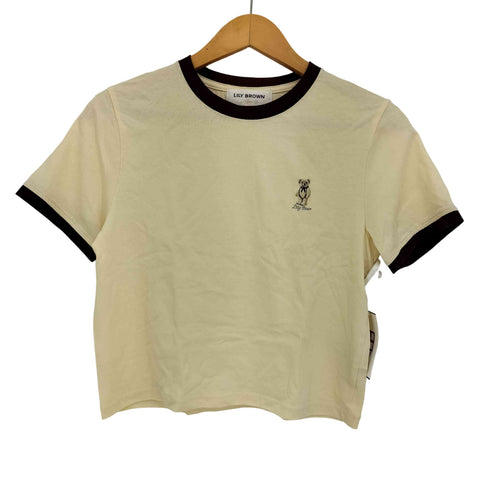 リリーブラウン Lily Brown 25ss Lily BearTシャツ レディース ONE SIZE