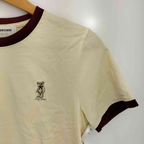 リリーブラウン Lily Brown 25ss Lily BearTシャツ レディース ONE SIZE
