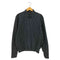 MAINS Black and White Pinstripe Long Sleeve Shirt with Elasticated Hem メンズ import:M