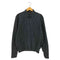 MAINS Black and White Pinstripe Long Sleeve Shirt with Elasticated Hem メンズ import:M