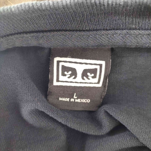 オベイ OBEY SHEER ECSTASY 両面プリントクルーネックTシャツ メンズ L