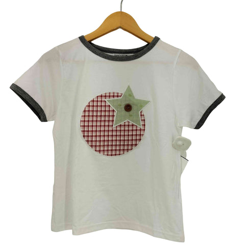 FANCY CLUB TOMATO PATCH RINGER TEE レディース FREE