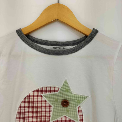 FANCY CLUB TOMATO PATCH RINGER TEE レディース FREE