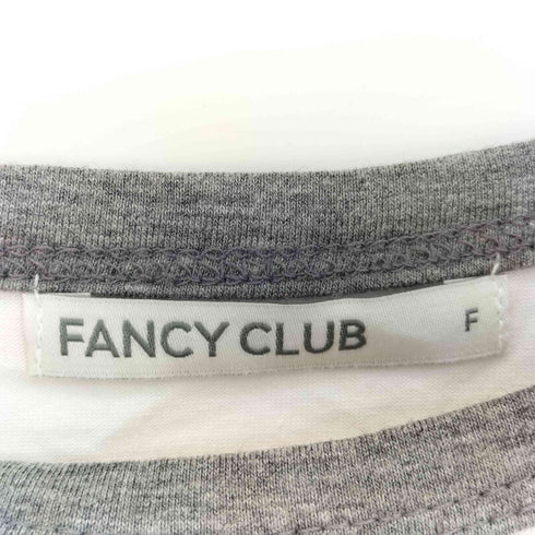 FANCY CLUB TOMATO PATCH RINGER TEE レディース FREE