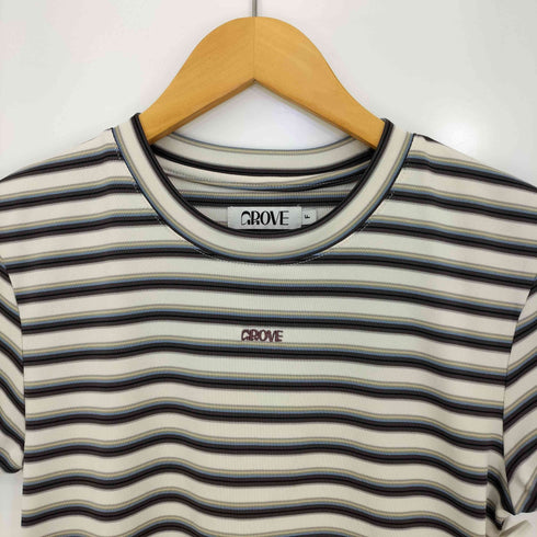 GROVE JULIAN STRIPE T-SHIRT レディース FREE