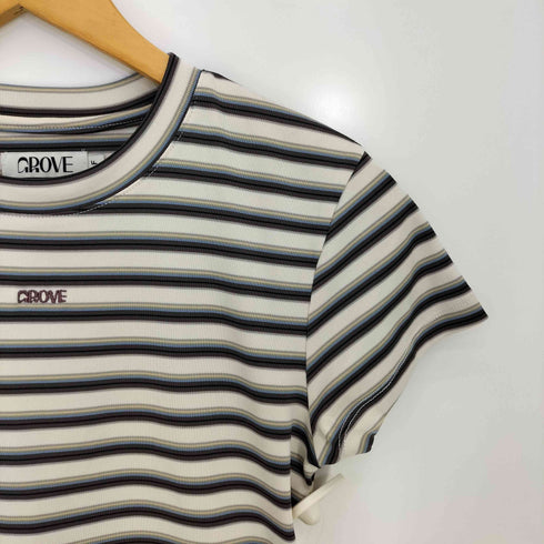 GROVE JULIAN STRIPE T-SHIRT レディース FREE