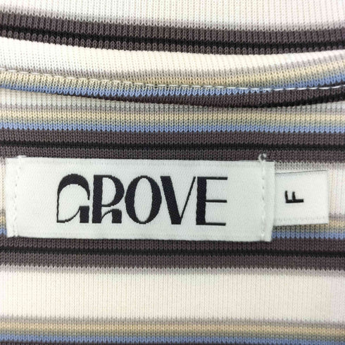GROVE JULIAN STRIPE T-SHIRT レディース FREE