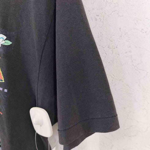 ヘインズ Hanes 80-90s MADE IN USA フロントプリント クルーネックS/S Tシャツ メンズ import:L