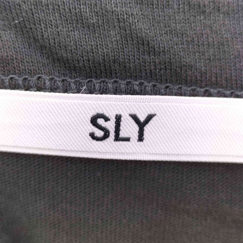 スライ SLY 26ss ONE SHOULDER PRINT TOPS レディース FREE