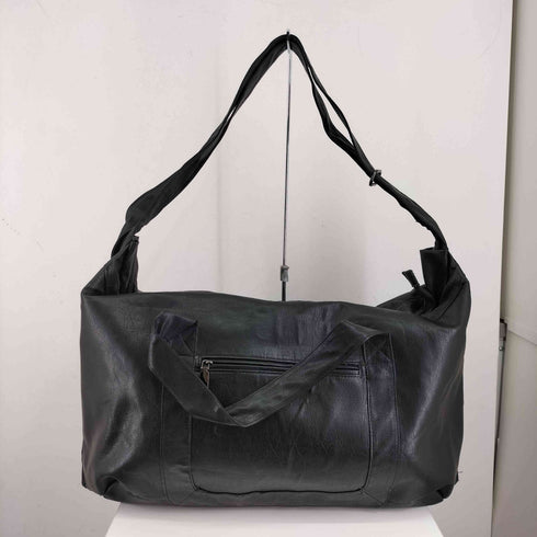 OPICLOTH フェイクレザーデザインボストンバッグ メンズ