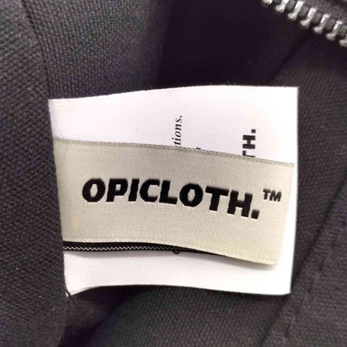 OPICLOTH フェイクレザーデザインボストンバッグ メンズ