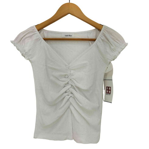LuluChou Lovely puff sleeve blouse レディース