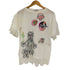 ツモリチサト TSUMORI CHISATO レースデザイン S/S Tシャツ レディース JPN:2