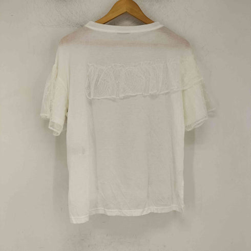 ツモリチサト TSUMORI CHISATO レースデザイン S/S Tシャツ レディース JPN:2