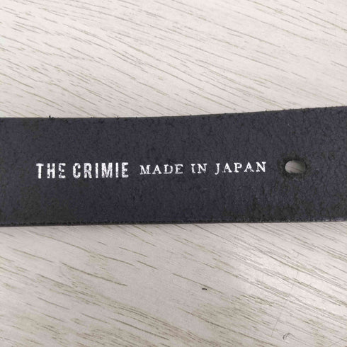 クライミー THE CRIMIE レザーベルト 無地 メンズ 32