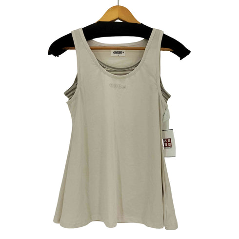 AEAE 26ss STRIPE LAYERED SLEEVELESS レディース