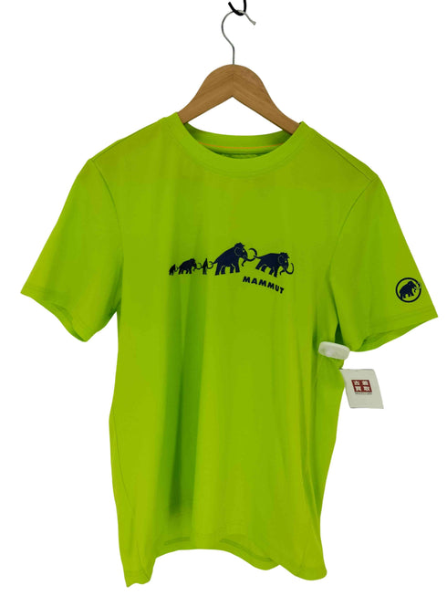 マムート MAMMUT QD ロゴ プリント Tシャツ アジアンフィット メンズ import:L