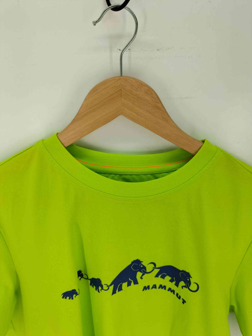 マムート MAMMUT QD ロゴ プリント Tシャツ アジアンフィット メンズ import:L