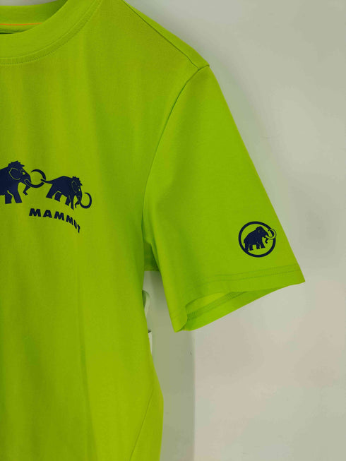 マムート MAMMUT QD ロゴ プリント Tシャツ アジアンフィット メンズ import:L