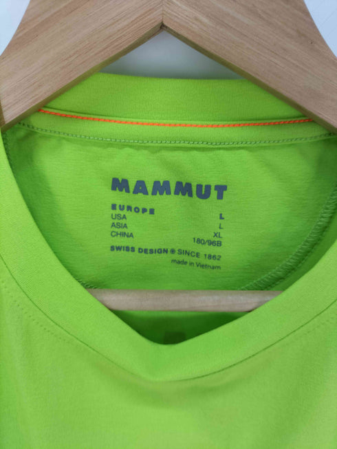 マムート MAMMUT QD ロゴ プリント Tシャツ アジアンフィット メンズ import:L