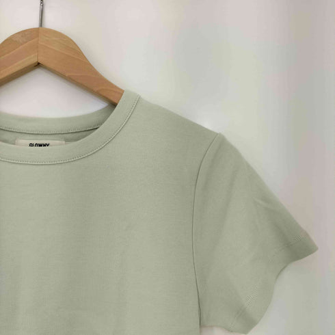 GLOWNY G CLASSIC FITTED TEE レディース import:M