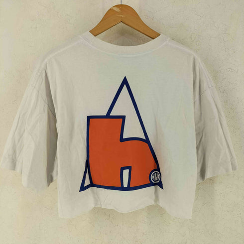 ハフ HUF HIGH TIDE バックプリントショートスリーブTシャツ レディース JPN:L