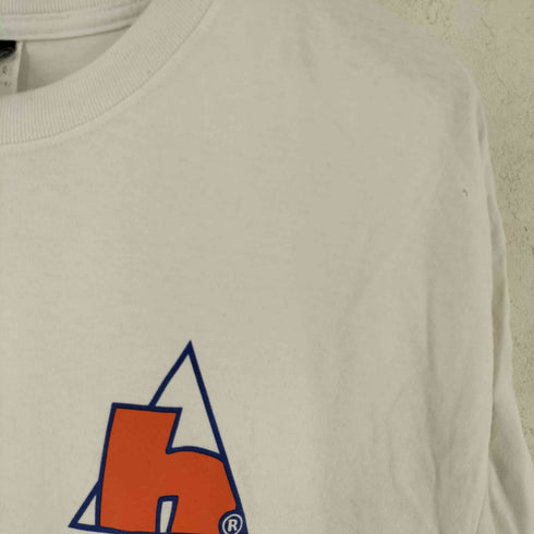 ハフ HUF HIGH TIDE バックプリントショートスリーブTシャツ レディース JPN:L