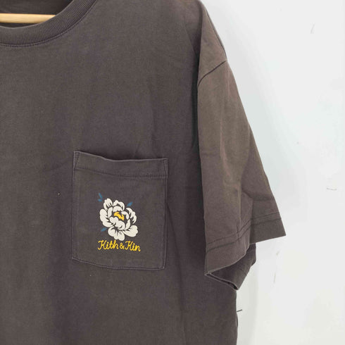 キス KITH ポケットロゴプリントTシャツ メンズ M