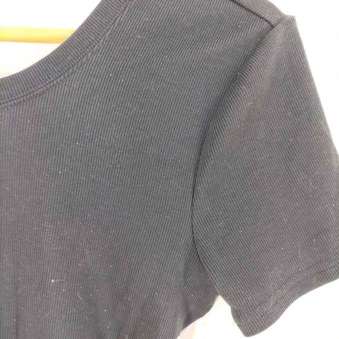 ナイキ NIKE NSW CHLL KNT MRIB S/S トップ レディース JPN:S