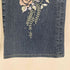 T.S.J JEANS Y2K 花柄 ラインストーン フレアデニムパンツ レディース 28