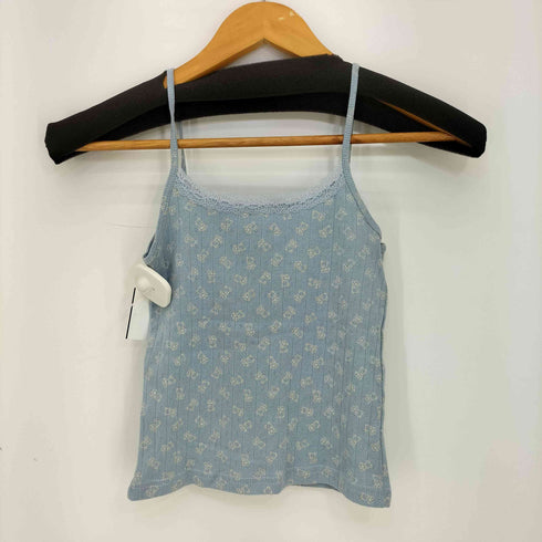 Brandy Melville ベア総柄 リボンキャミ レディース